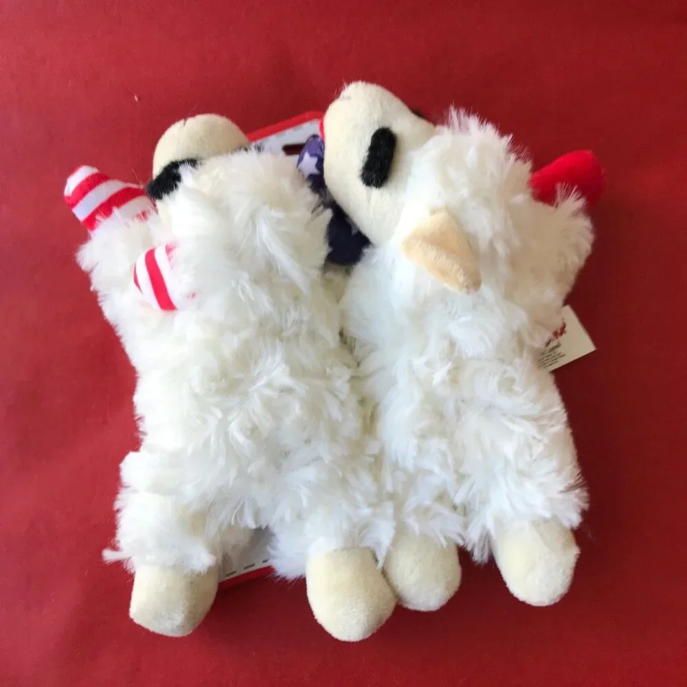 Multipet Plush Dog Toy, Small 6in Lambchop